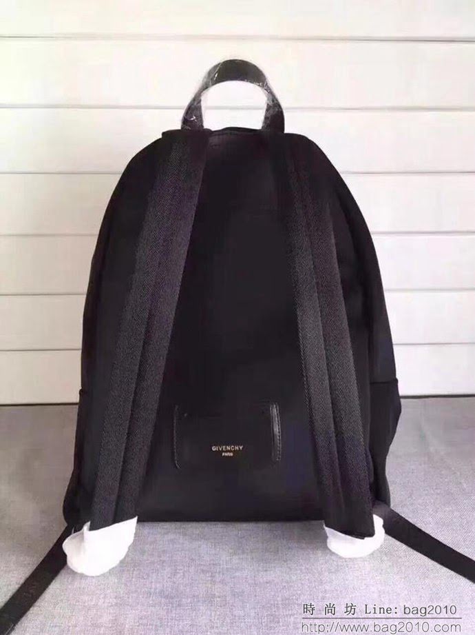 GlVENCHY紀梵希 原單 紀梵希雙肩包 火爆款 專櫃同步 黑色背包 6053453  tsg1136